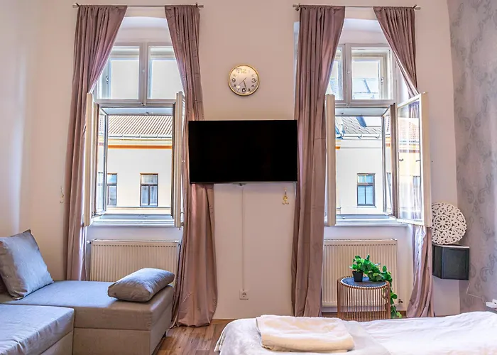 Apartman Chic & Modern 1br Apt, Prime Spot Bécs